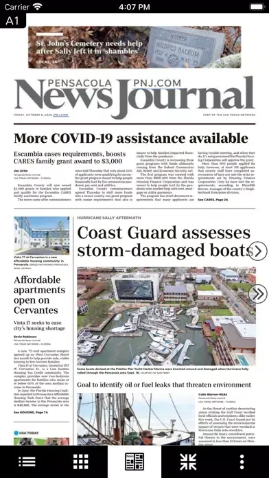 Pensacola NewsJournal eEdition Screenshots