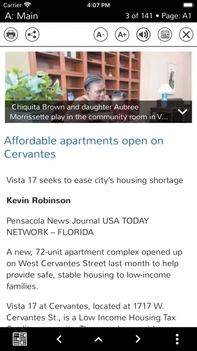 Pensacola NewsJournal eEdition Screenshots