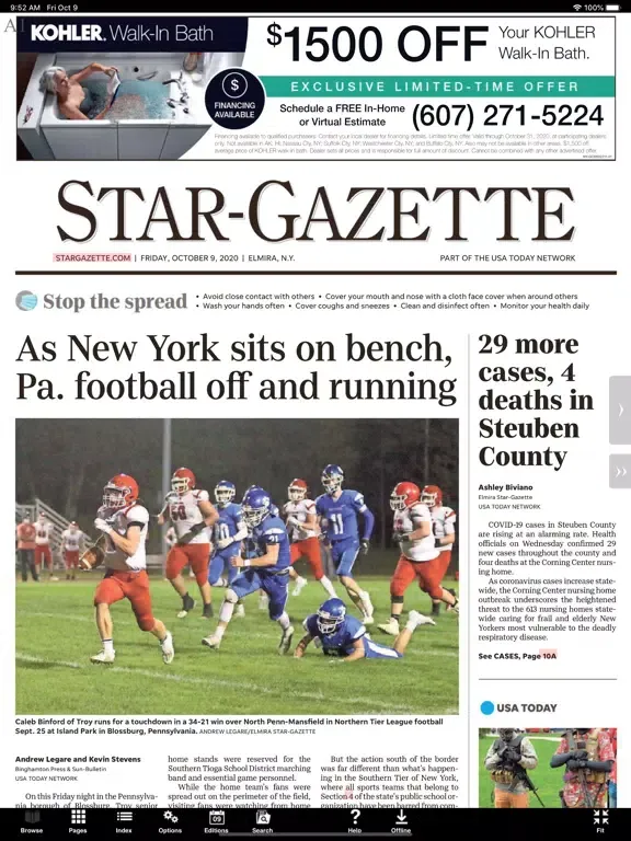 Star-Gazette eEdition iPad  Screenshots