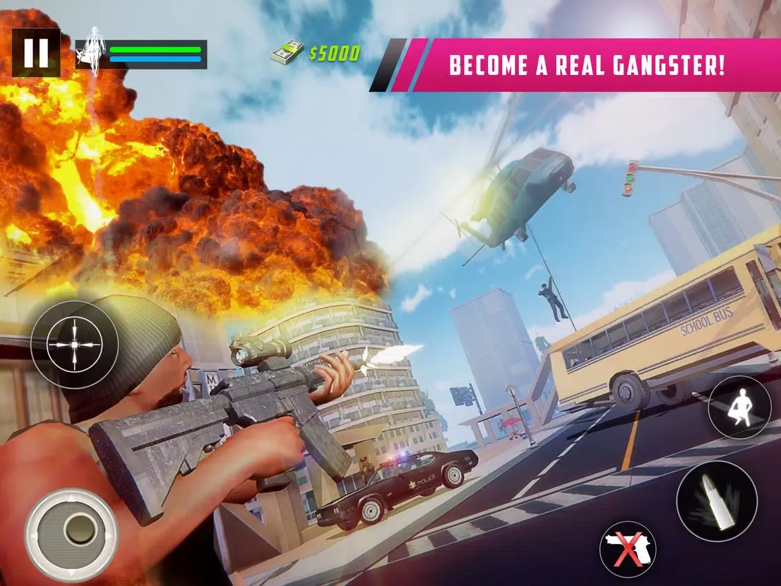 Auto Theft City - Guns Mission iPad  স্ক্রিনশট