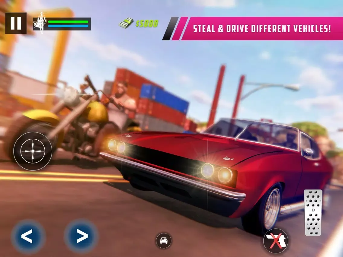 Auto Theft City - Guns Mission iPad  স্ক্রিনশট