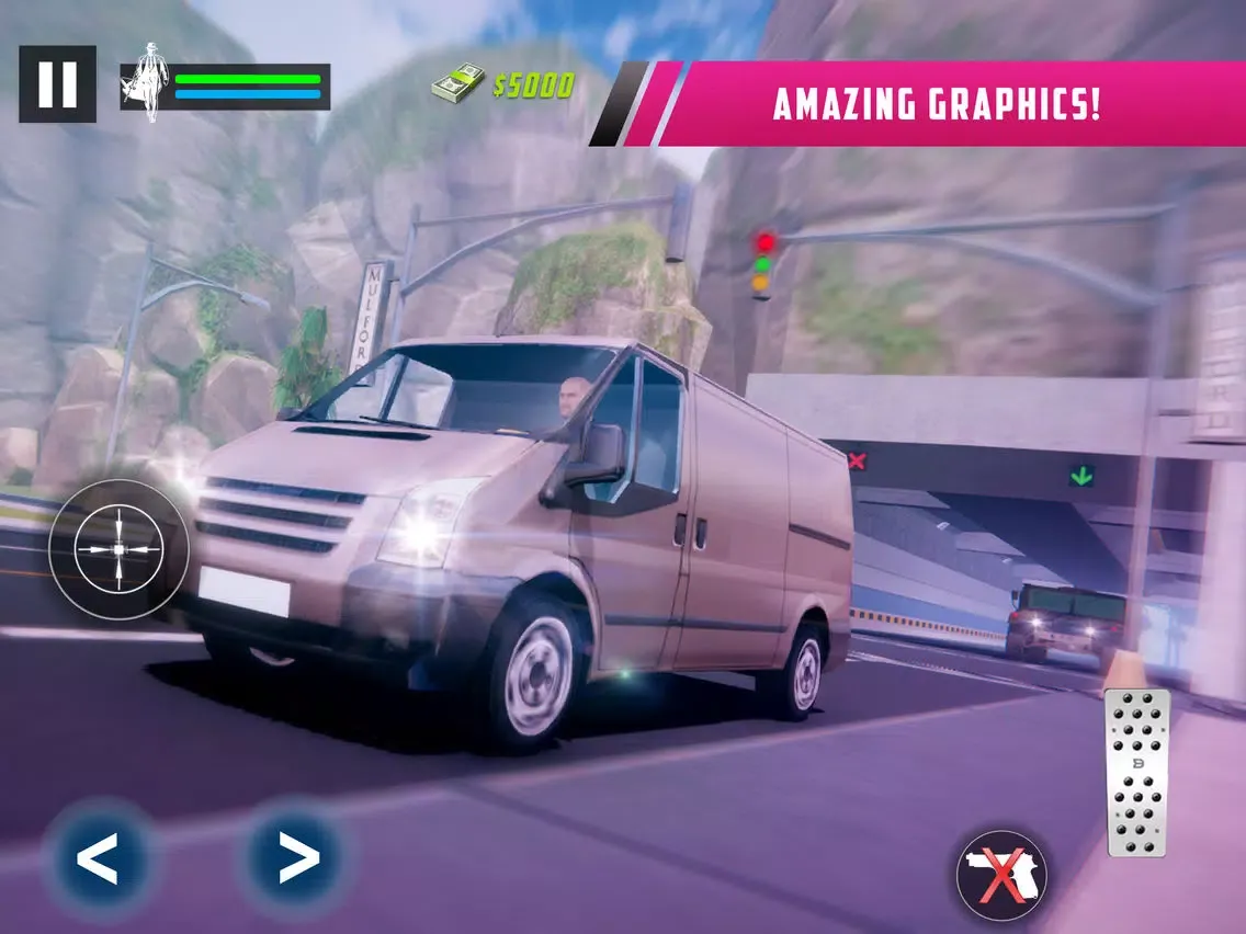 Auto Theft City - Guns Mission iPad  স্ক্রিনশট