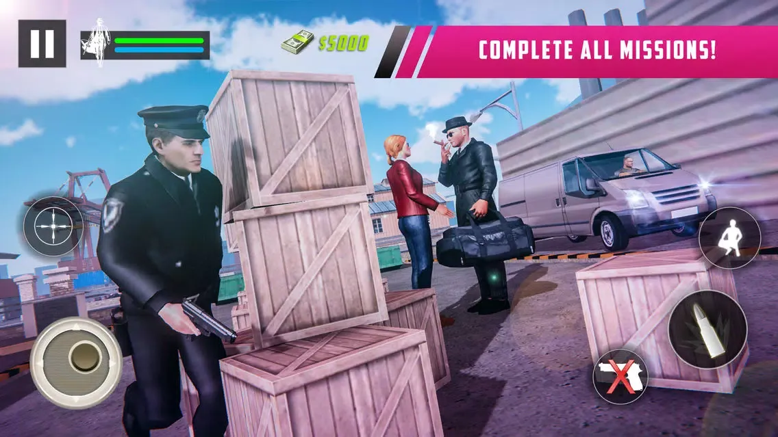 Auto Theft City - Guns Mission স্ক্রিনশট