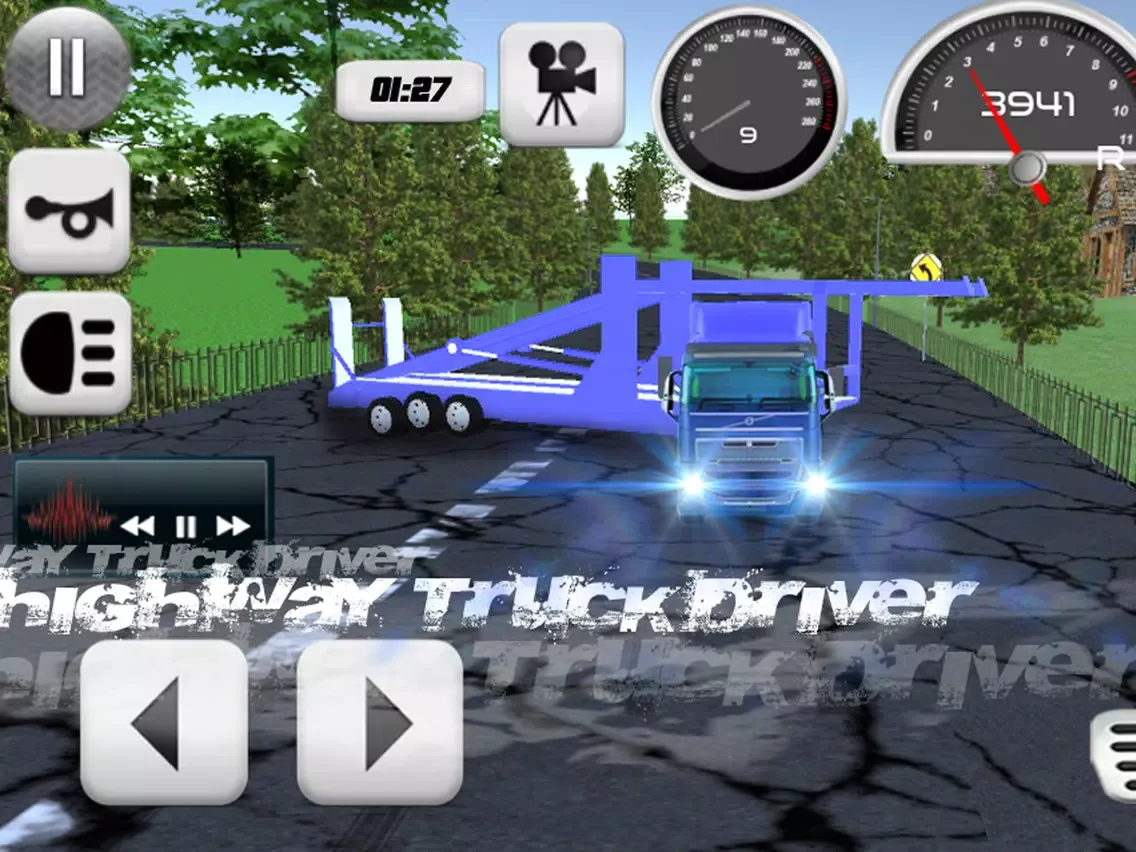 صور Highway Truck Driver iPad 