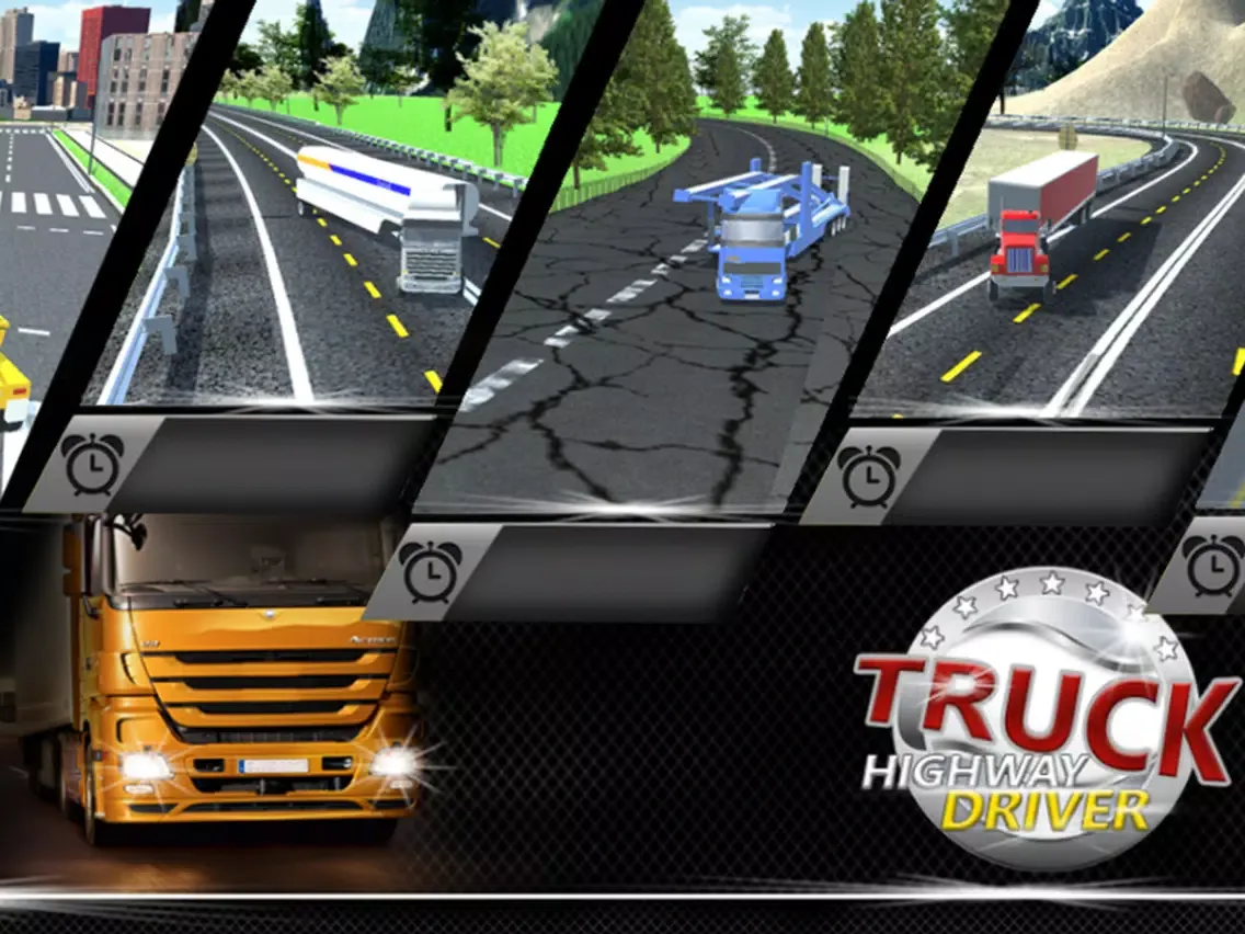 صور Highway Truck Driver iPad 