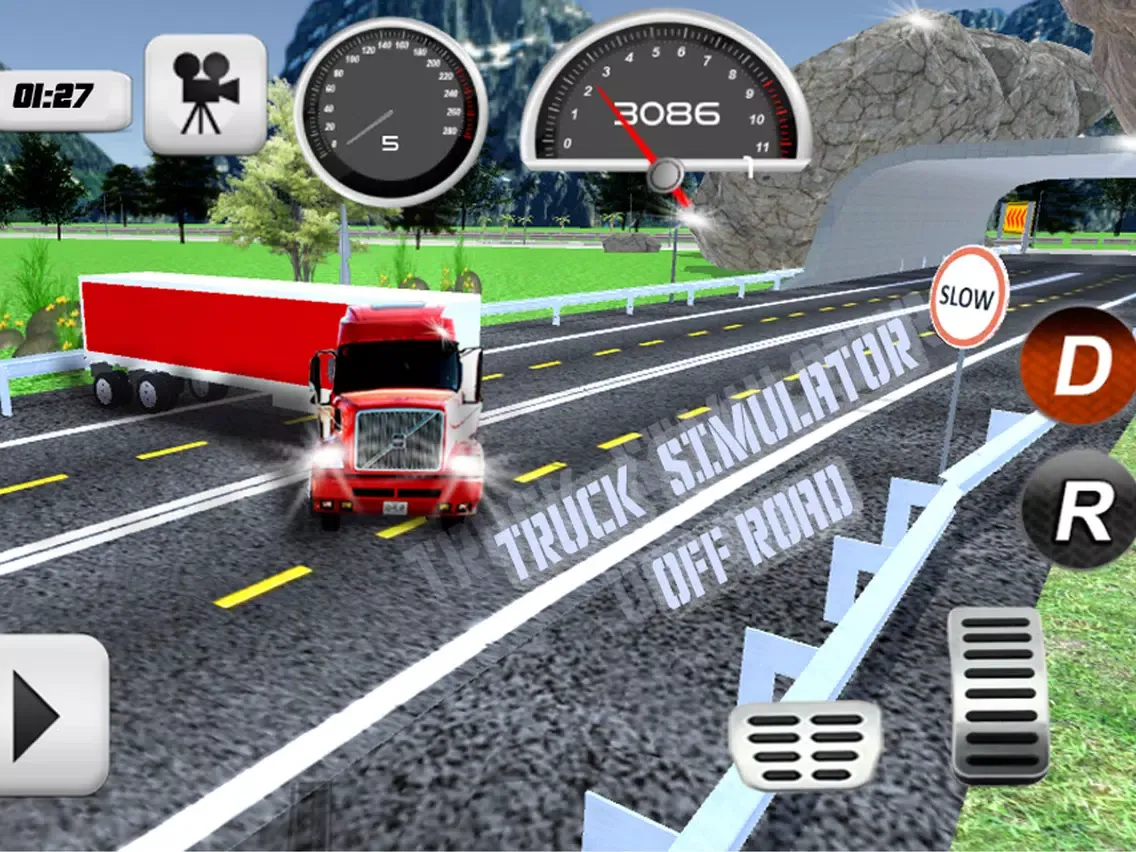 صور Highway Truck Driver iPad 