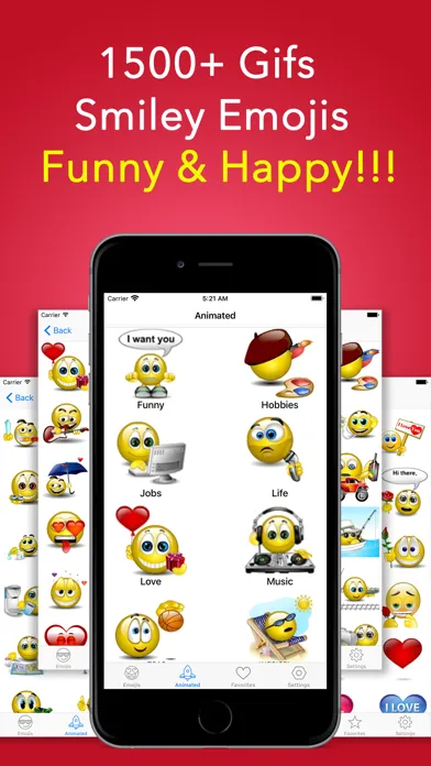 Captures d'écran de Adult Emoji Pro & Animated GIF