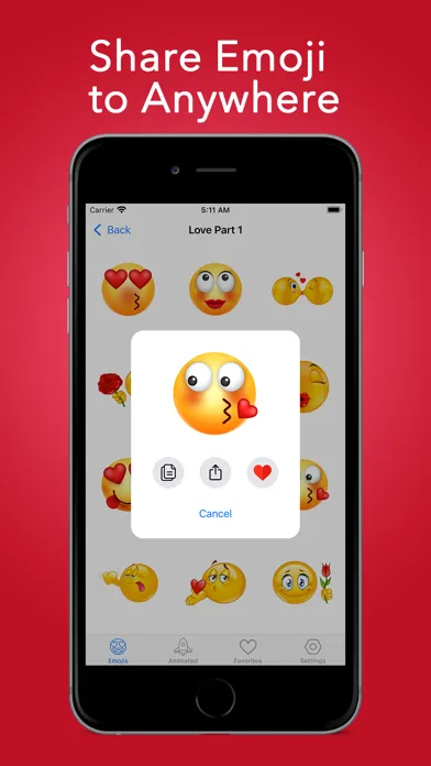 Captures d'écran de Adult Emoji Pro & Animated GIF