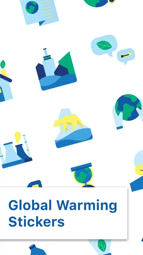 Captures d'écran de Global Warming Stickers