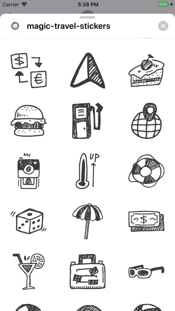 Magic Travel Stickers应用截图