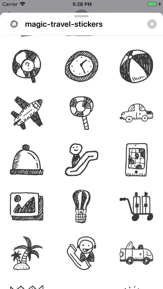Magic Travel Stickers应用截图