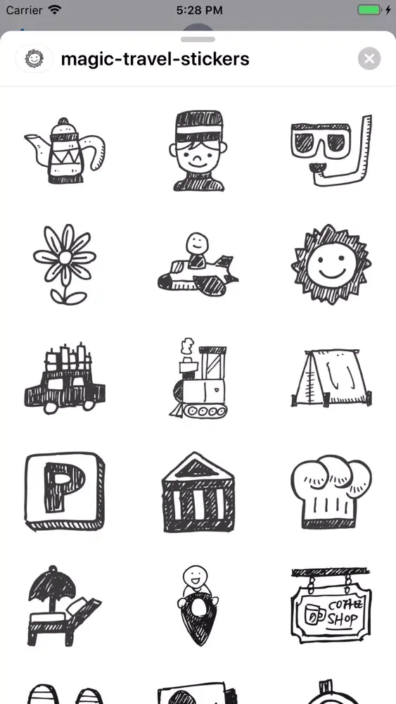 Magic Travel Stickers应用截图