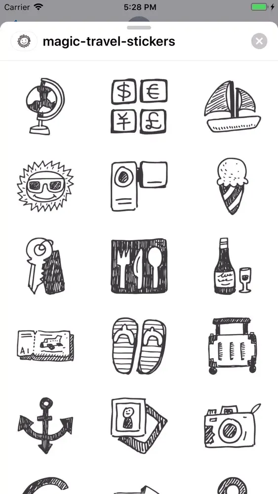 Magic Travel Stickers应用截图