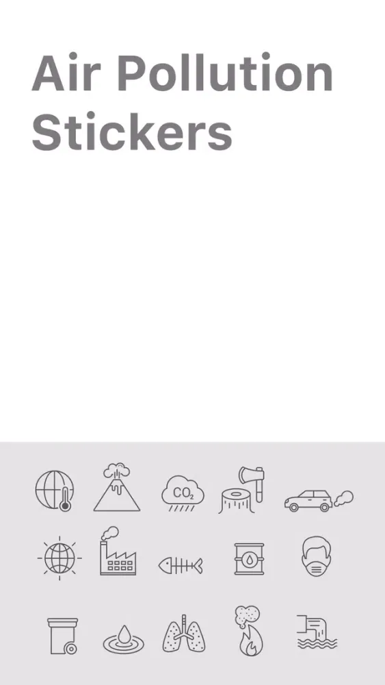 Pollution Stickers Screenshots
