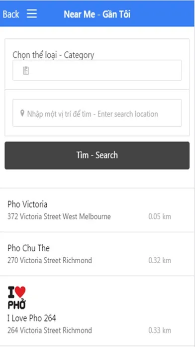 Gần Tôi - Danh Bạ Điện Thoại Vietnamese Directory স্ক্রিনশট