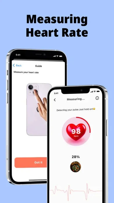 Tangkapan layar Health Monitor: Pulse & Sugar