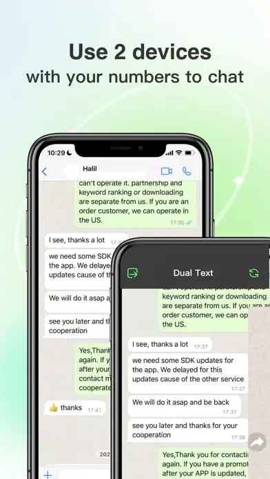 Dual WA Chat Messenger سکرین شاٹس