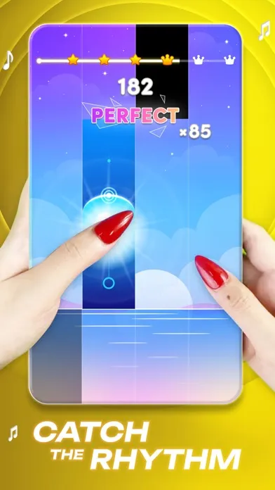 Dream Tiles Saga: Music Game スクリーンショット