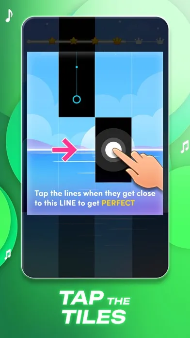 Dream Tiles Saga: Music Game スクリーンショット