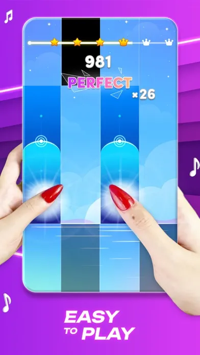 Dream Tiles Saga: Music Game スクリーンショット