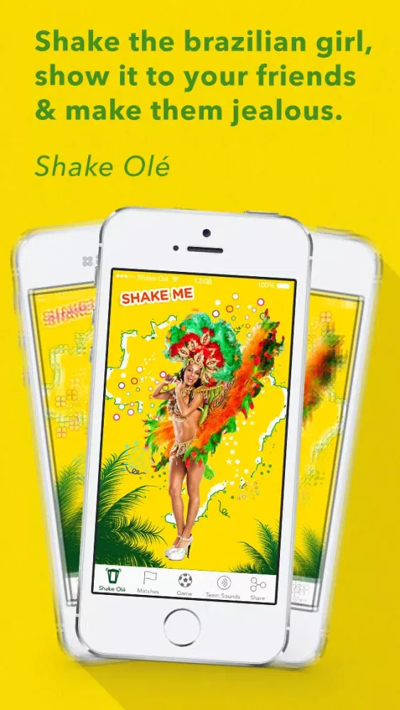 Brasil Shake Ole 2014應用截圖