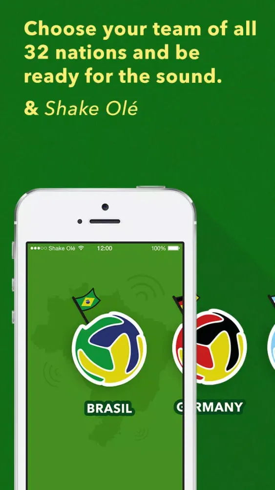 Brasil Shake Ole 2014應用截圖