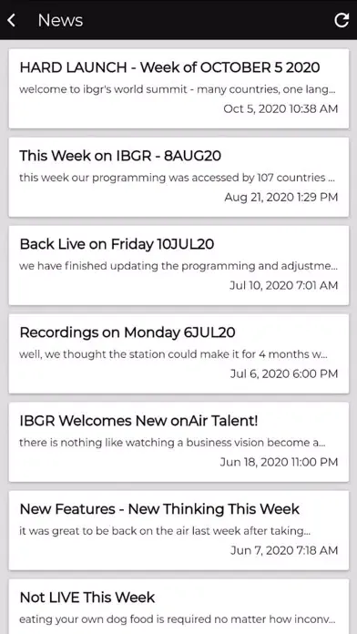 IBGR Business Growth Radio Ekran Görüntüleri