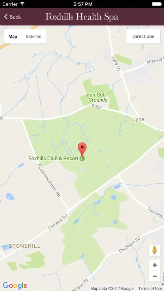 Captures d'écran de Foxhills Health Spa