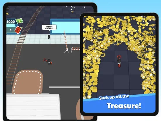 Capturas de tela do Grab and Run!! iPad 