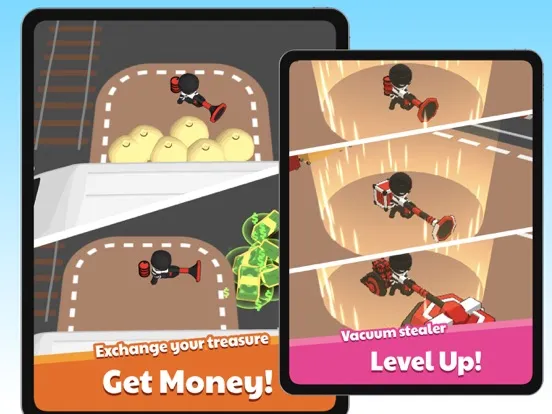 Capturas de tela do Grab and Run!! iPad 