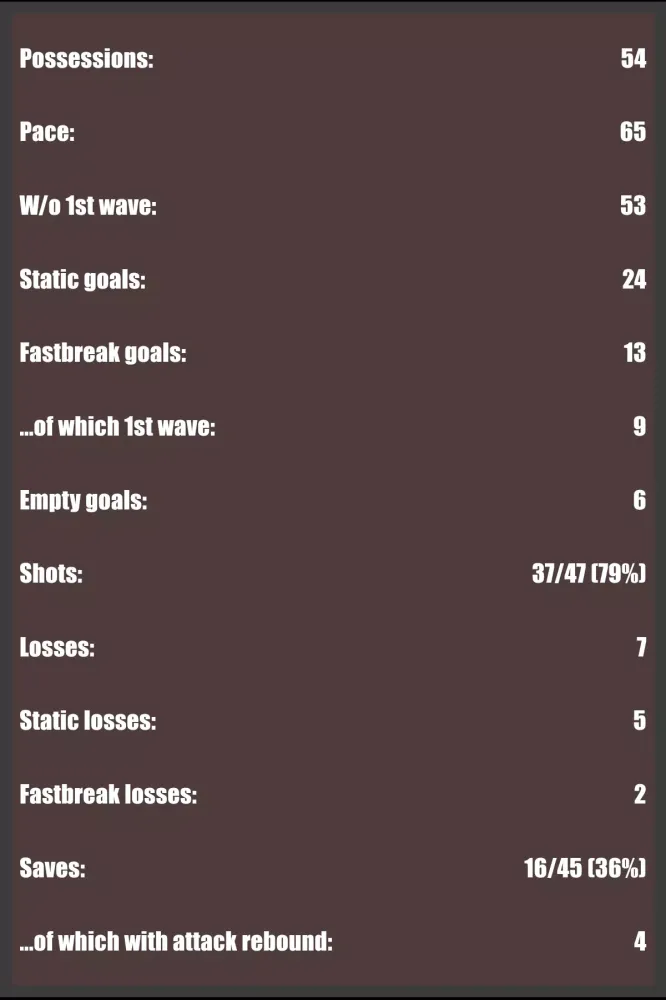 Handball Tactical & Statistics应用截图