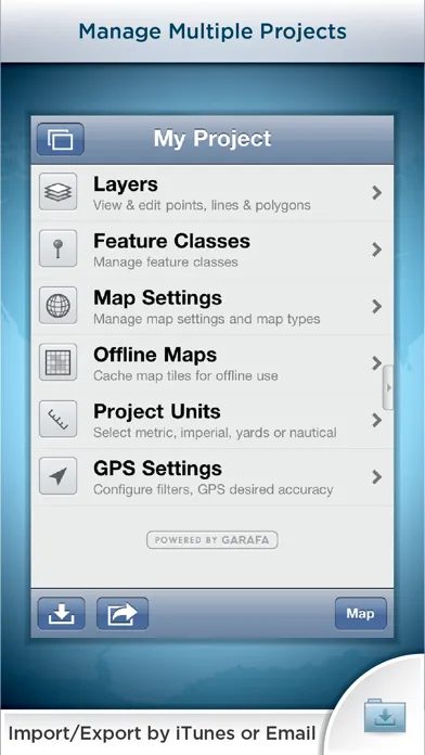 Скриншоты GIS Pro