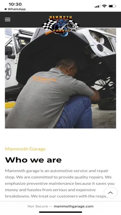 Mammoth Garage Screenshots