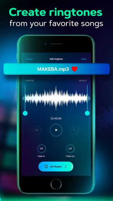 Capturas de pantalla de Garage Ringtones for iPhone