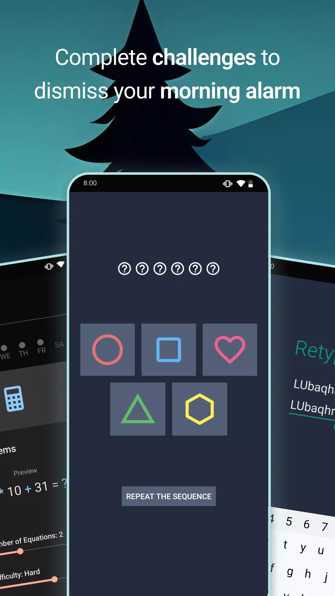 Challenges Alarm Clockภาพหน้าจอของแอป1