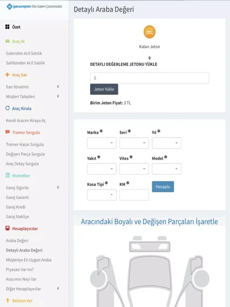 Скриншоты Garaj Sepeti Galeri iPad 