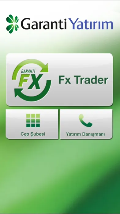 Garanti FX Trader Screenshots