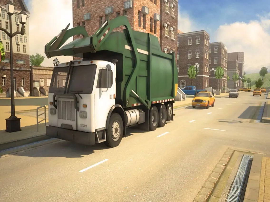 Garbage Truck Parking SIM iPad  Screenshots