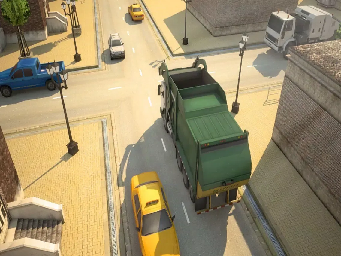 Garbage Truck Parking SIM iPad  Screenshots