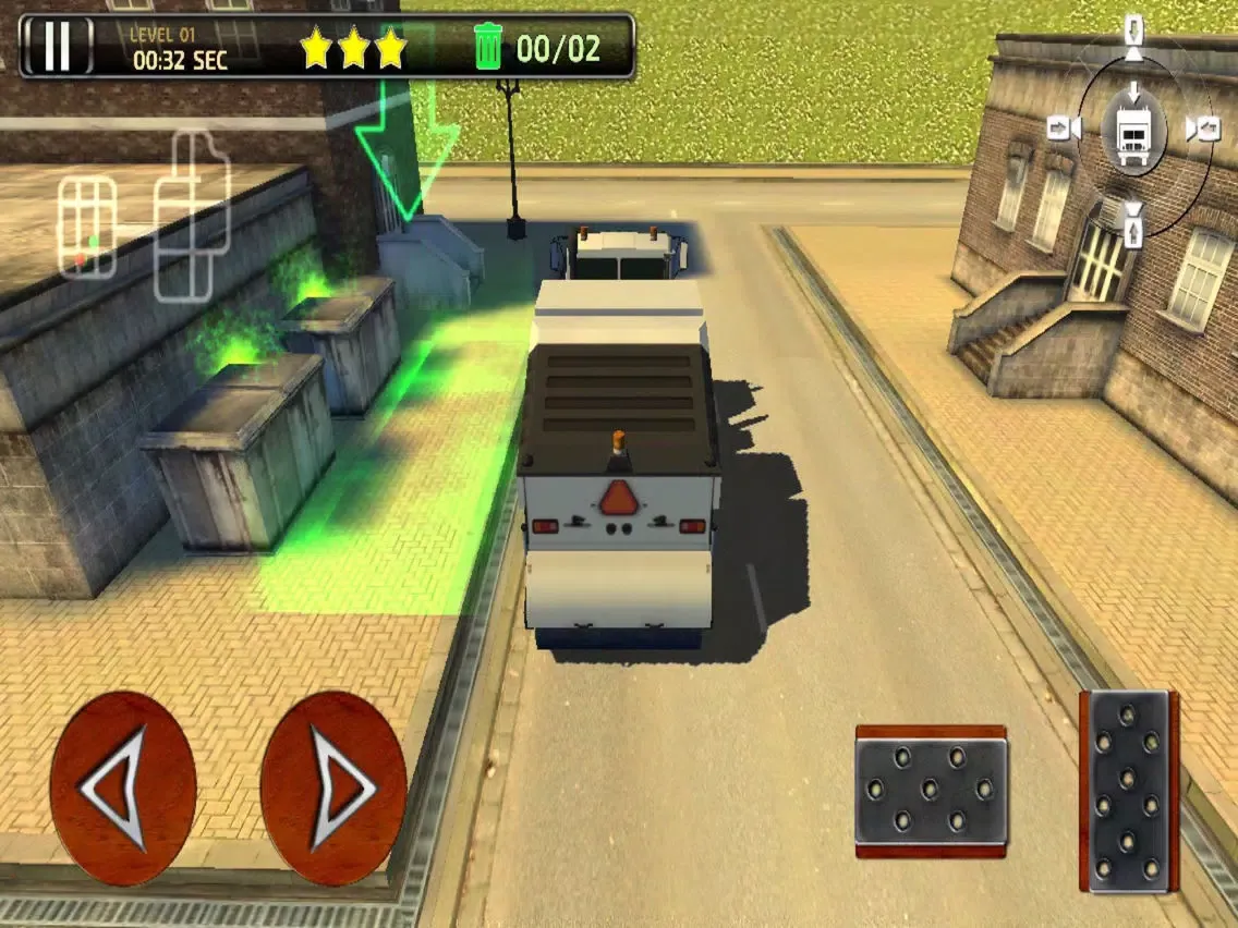 Garbage Truck Parking SIM iPad  Screenshots