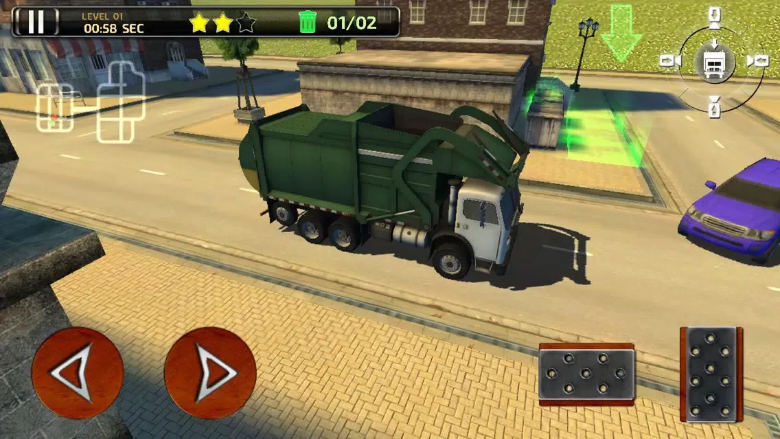 Garbage Truck Parking SIM Screenshots