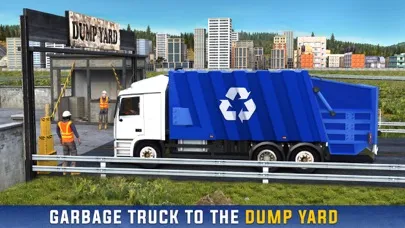 Garbage Truck Simulator 2024 سکرین شاٹس