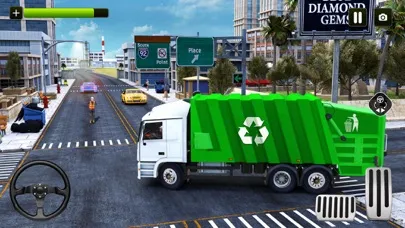 Garbage Truck Simulator 2024 سکرین شاٹس