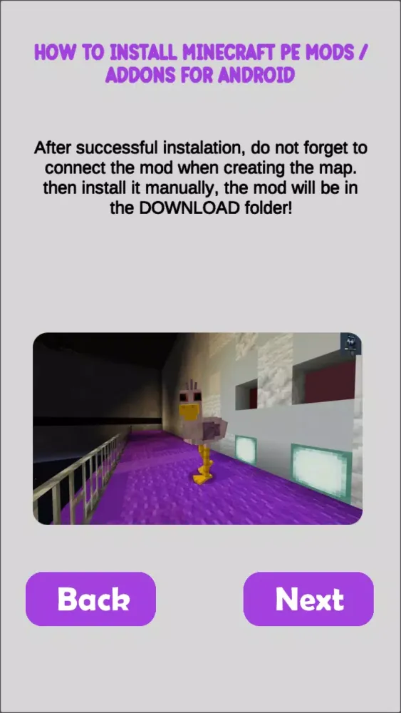 Garden of Banban Mod FOR MCPE Screenshots