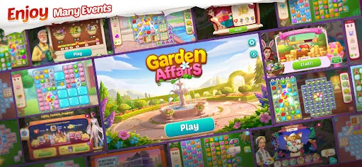 Garden Affairs: Design & Match سکرین شاٹس