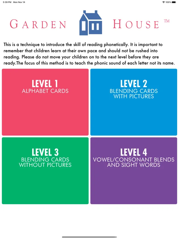 ภาพหน้าจอของ Little Readers iPad 