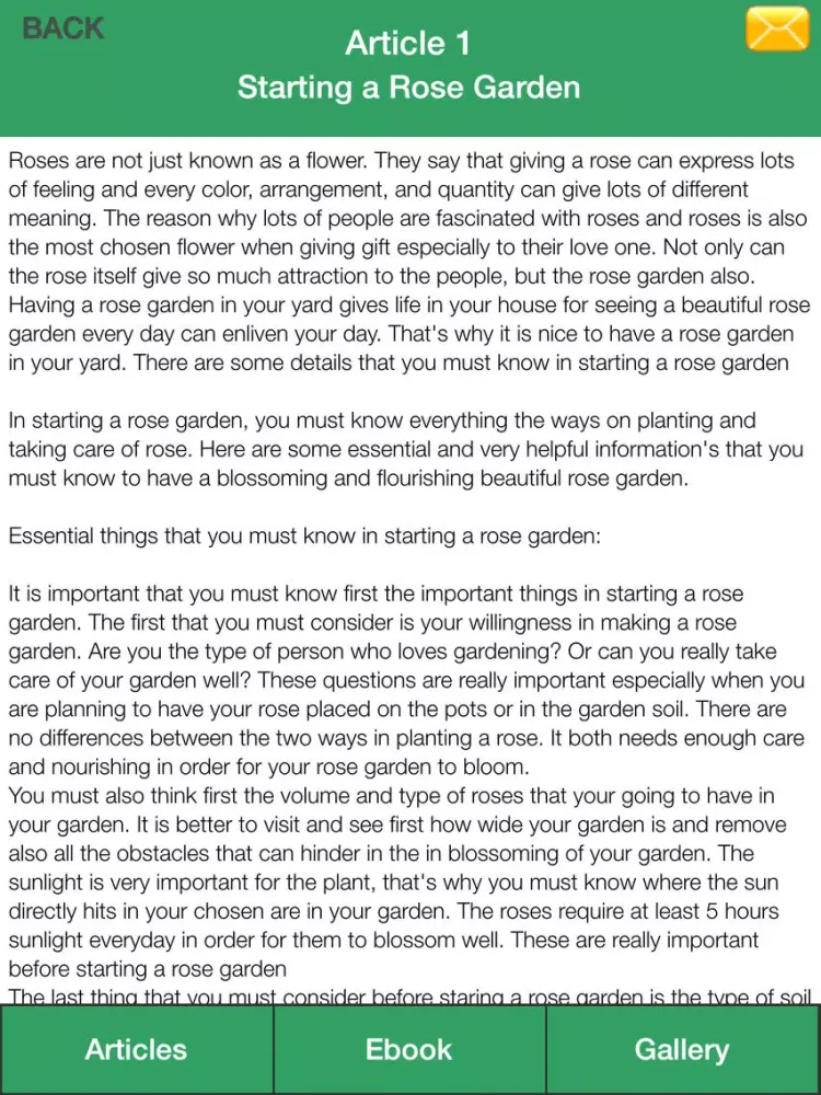 Скриншоты Rose Garden Guide - A Guide To Planting Your Own Rose Garden Successfully! iPad 