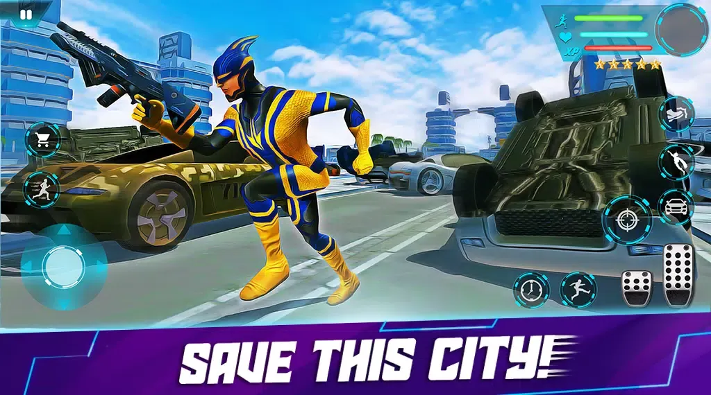 ภาพหน้าจอของ Super Speed Hero | City Rescue