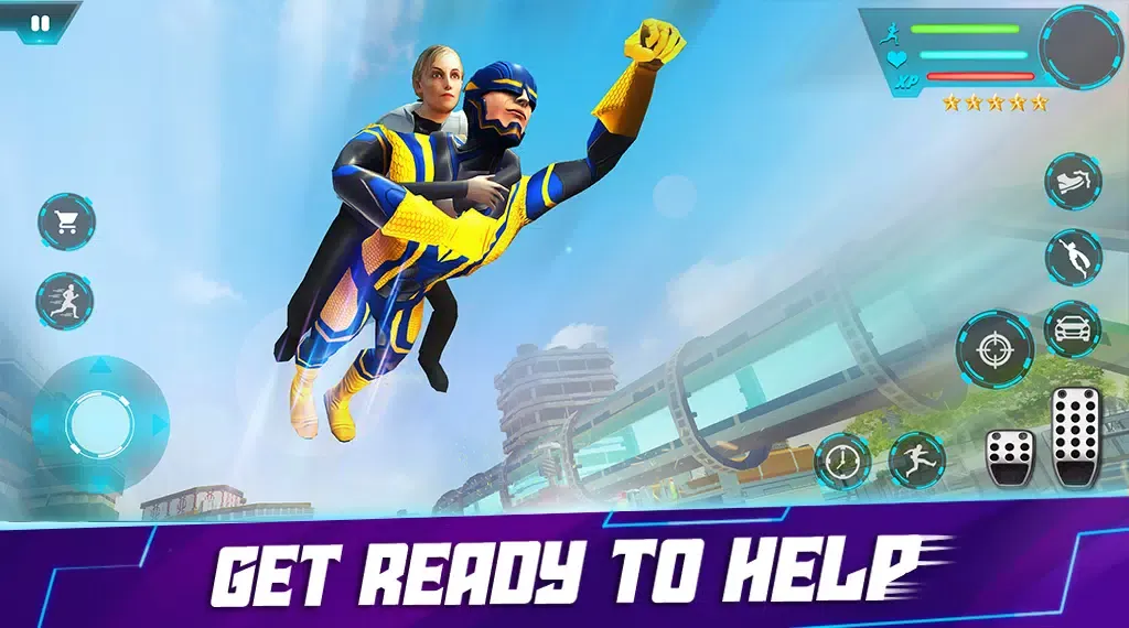 ภาพหน้าจอของ Super Speed Hero | City Rescue