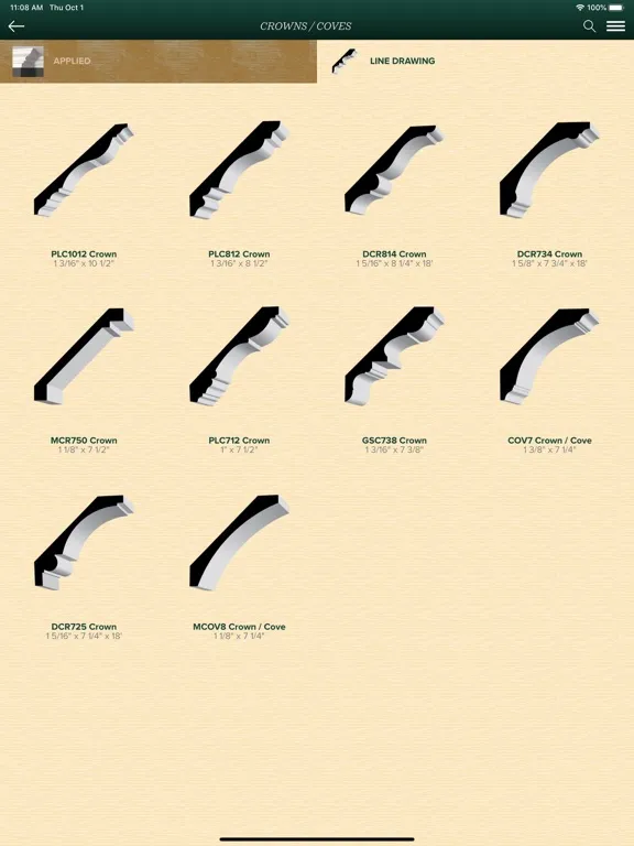 Capturas de tela do Garden State Lumber iPad 